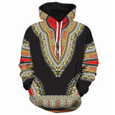 Men’s African Folk 3D Print Hoodie – Unisex Sweatshirt Streetwear | Lovana UK
